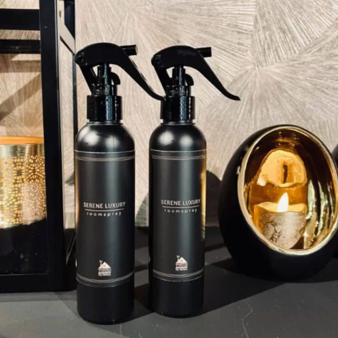 Roomspray 200ml Zwart/Wit