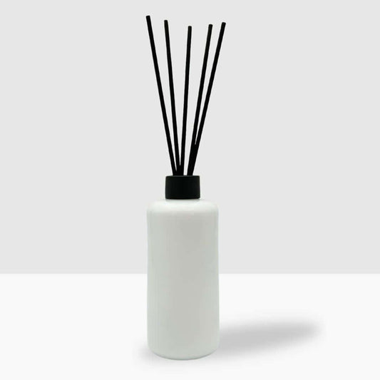 Geurstokjes 200ml White Glass