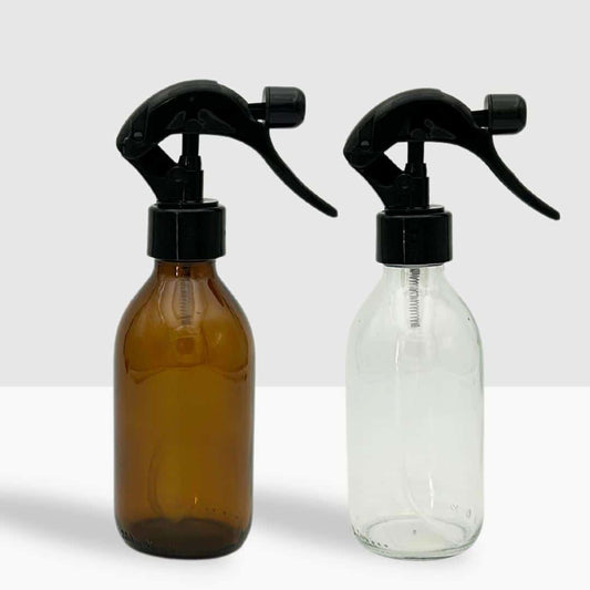 Roomspray 200ml Amber & Transparant Glas