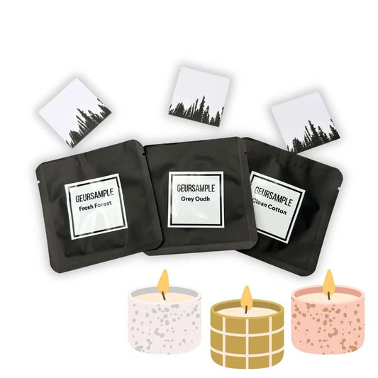 Geurkaarsen Sample Bundle